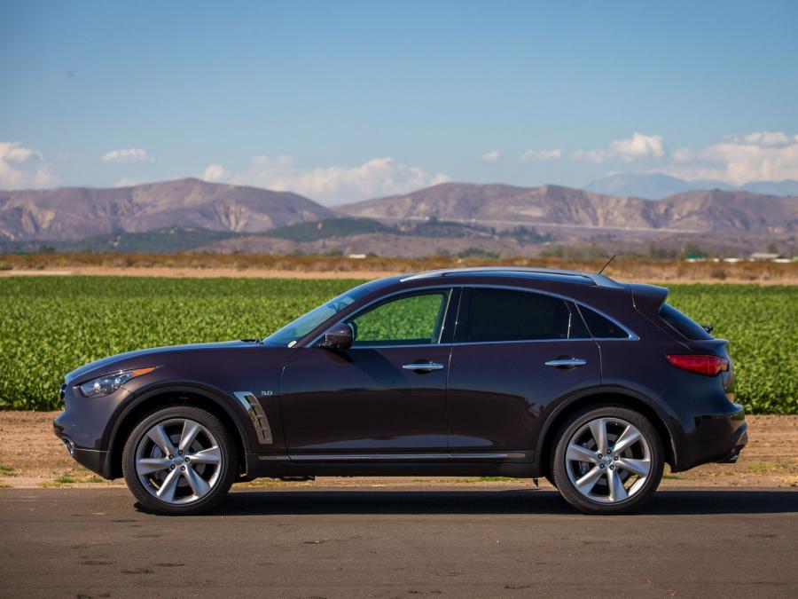  Infiniti QX70 S 5.0 2013 года  (фото 4 из 6)